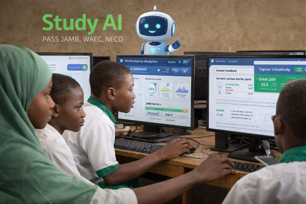 How Study AI is helping Nigerian students pass JAMB, WAEC, and NECO