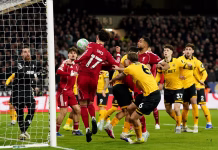 Wolves defeat Liverpool 2–1 at Molineux