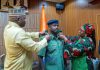 Defence Minister decorates promoted officers, urges professionalism