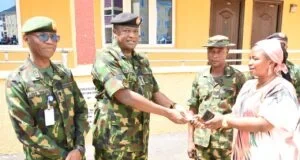 Army Chief opens 120 flats and solar borehole for troops in Kaduna