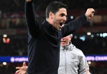 Arteta hails Arsenal’s resilience after UCL semi-final qualification