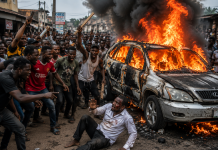 US-based Nigerian doctor brutalised, SUV torched after false kidnap accusation