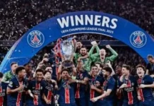 PSG retain Champions League title after shootout victory over Arsenal