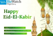 Happy Eid-El-Kabir Message from Bizwatch Nigeria