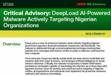 NITDA warns Nigerians over AI-powered deepLoad malware attacks