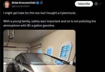 Prominent Elon Musk critic Brian Krassenstein buys Tesla cybertruck, citing family safety and efficiency