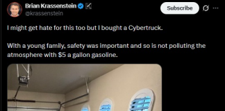 Prominent Elon Musk critic Brian Krassenstein buys Tesla cybertruck, citing family safety and efficiency