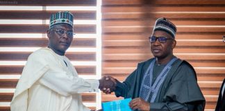 Warrens, Aminu assume duty in office of the secretary to the government of the federation