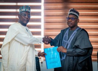 Warrens, Aminu assume duty in office of the secretary to the government of the federation