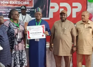 Peoples Democratic Party affirms Sandy Onor as consensus presidential candidate