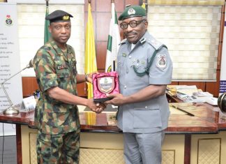Ag. Compt Esiet takes over leadership of eastern marine command, begins strategic stakeholder engagements