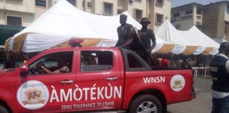 Ondo security sweep: Amotekun nabs 98, uncovers criminals posing as lunatics