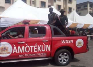 Ondo security sweep: Amotekun nabs 98, uncovers criminals posing as lunatics