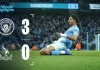 Manchester City beat Crystal Palace 3-0 to sustain premier league title pressure