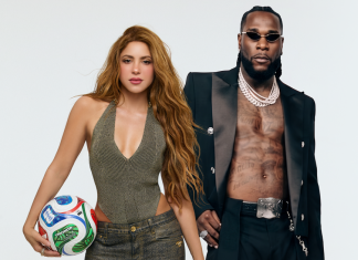 FIFA 2026 World Cup song “Dai Dai” featuring Shakira and Burna Boy debuts