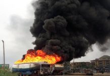 Abia petrol station owner estimates N150m loss from tanker fire