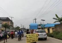 Lagos school stage peaceful protest, demand release of abducted Oyo students and teachers