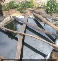 Nigerian Navy uncovers concealed crude oil storage site in Delta anti-theft operation