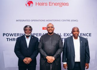 Heirs Energies, Redtech launch digital operations centre to boost OML 17 performance