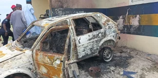 Terrorists torch police post, hospital, school after assault on Borno military base