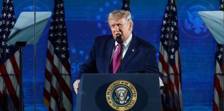 Trump marks U.S. 250th anniversary with politically charged capital rally