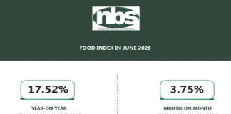 Nigeria’s Inflation Eases to 15.91% in June as Food Price Pressures Persist