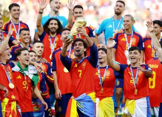 Spain replace Argentina as FIFA world No. 1 after 2026 world cup triumph, Nigeria remains 26th