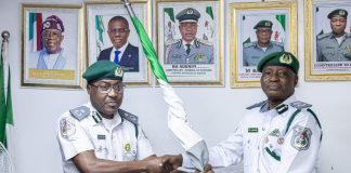 Customs Lilypond Export Command witnesses leadership transition as Ariyibi retires, Salako assumes acting role