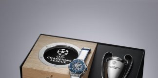 Hublot unveils big bang reloaded for champions league