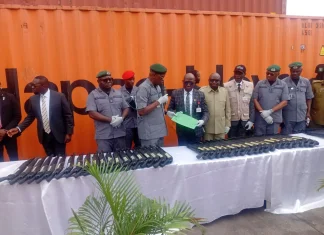 Arms trafficking: Customs intercepts 399 rifles, exposes hidden pipeline at Tin Can port