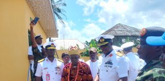 Nigerian Navy inaugurates school projects in Bayelsa community