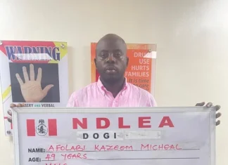 NDLEA nabs alleged cocaine baron fleeing to Paris