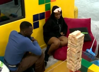 Gerard confronts kamsy over pool party behaviour on BBNaija