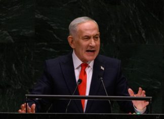 Netanyahu attacks critics and allies as UN delegates walk out