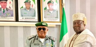 Customs, Aseyin reaffirm partnership against smuggling