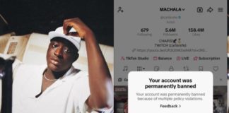 Carter Efe loses 5.6 million follower TikTok account