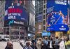 Davido joins Dangote at Times Square refinery display