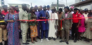 Eti Osa council inaugurates three roads with solar lights