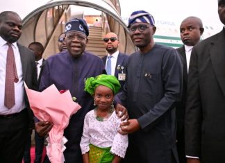 Tinubu returns to Nigeria, says he is healthy and ready to work