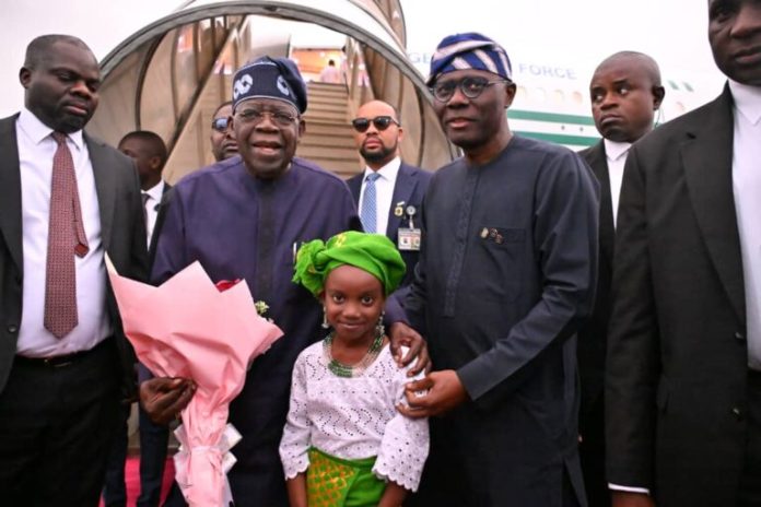 tinubu return from working vacation in europe