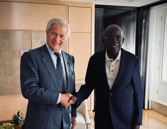 vincent bollore - Tinubu