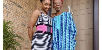 Nollywood actress Chioma Chukwuka-Akpotha announces death of beloved father