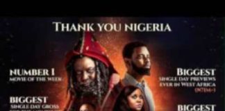 Faith-based remake “Agbara Nla: The Return” makes N71m at cinema debut
