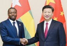 China, Togo elevate ties to shared future partnership