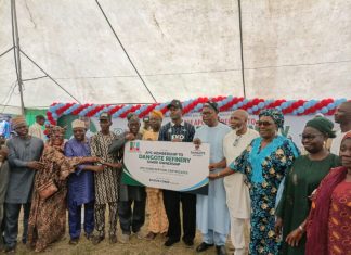 Biodun Coker Foundation gifts N5.25m to Lagos APC members for Dangote IPO shares