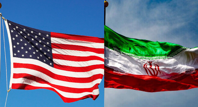 US_Iran-flags