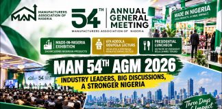 MAN 54th Annual General Meeting 2026 | Made-in-Nigeria Exhibition